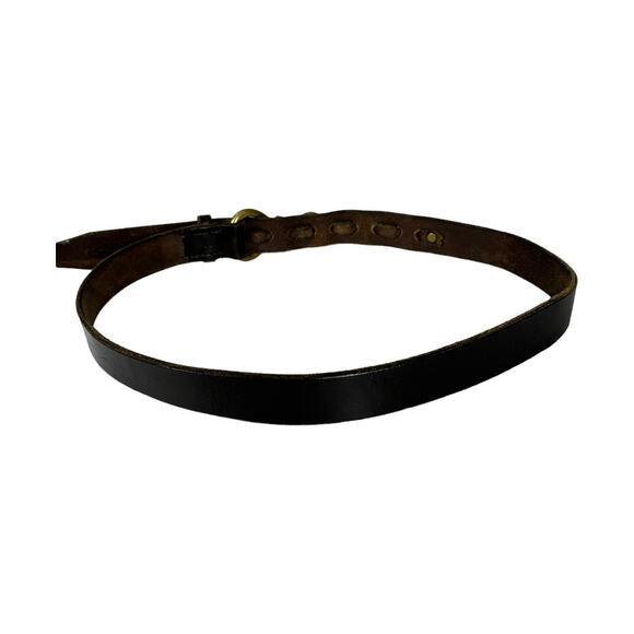 Brown Leather Handmade Riding Belt Hook Small Equestrian Hoof Pick Western - Picture 4 of 6